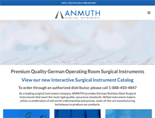 Tablet Screenshot of anmuthmedical.com